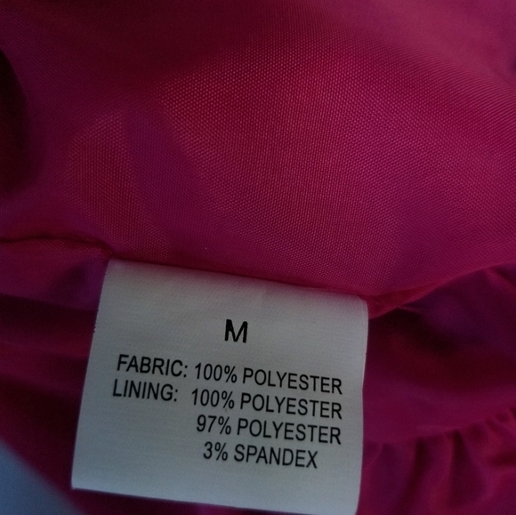 NWT TFNC London Minnie Strapless Hot Pink Dress Size Medium - Picture 10 of 12
